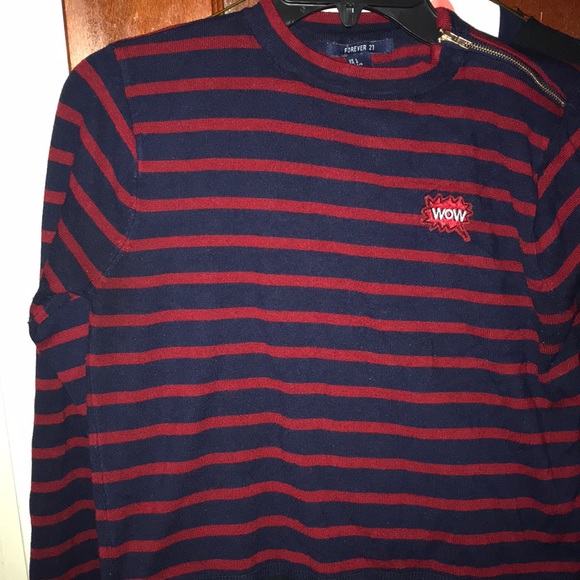 Striped Cropped Top. - Picture 5 of 5